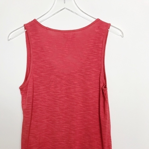 Madewell Anthem Heathered Red Burnout Tank Size XS - Picture 4 of 8